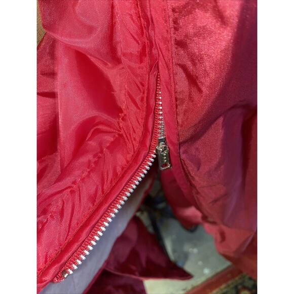 Vintage 80s Women’s Rain Trench Coat Pink Removable Quilt Lined Sz Small Korea - Picture 10 of 12